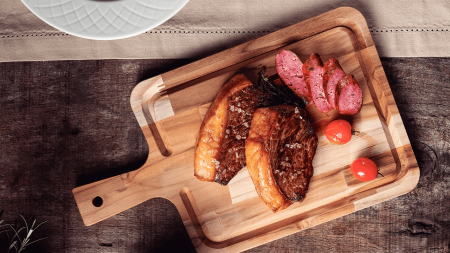 Kitchen Board (40 x 27 x1.8cm) (Teak hardwood) 3